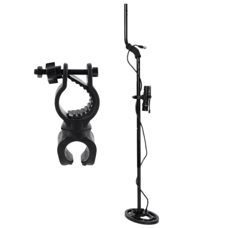 Metal Detector Pinpointer Mount Supporto Della Torcia Elettrica Del Supporto Adatto Metropolitana Rivelatori