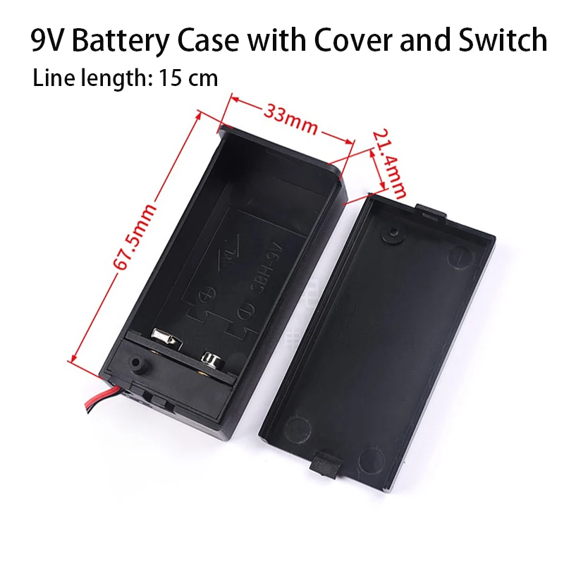 Variant: 9V Battery case