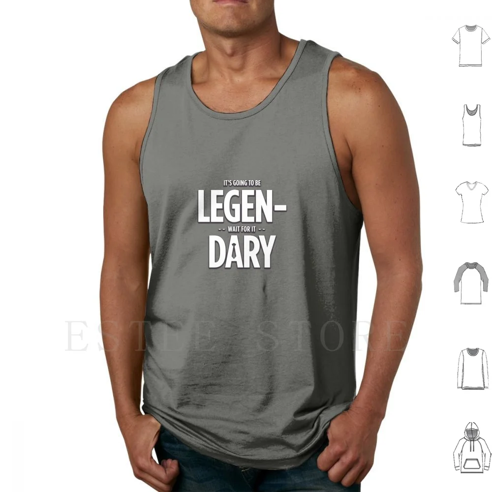Camisetas sin mangas legendarias chaleco sin mangas Cómo conocí a vuestra madre Cómo conocí a vuestra madre programa de televisión programa de televisión Barney Barney Stinson Barney