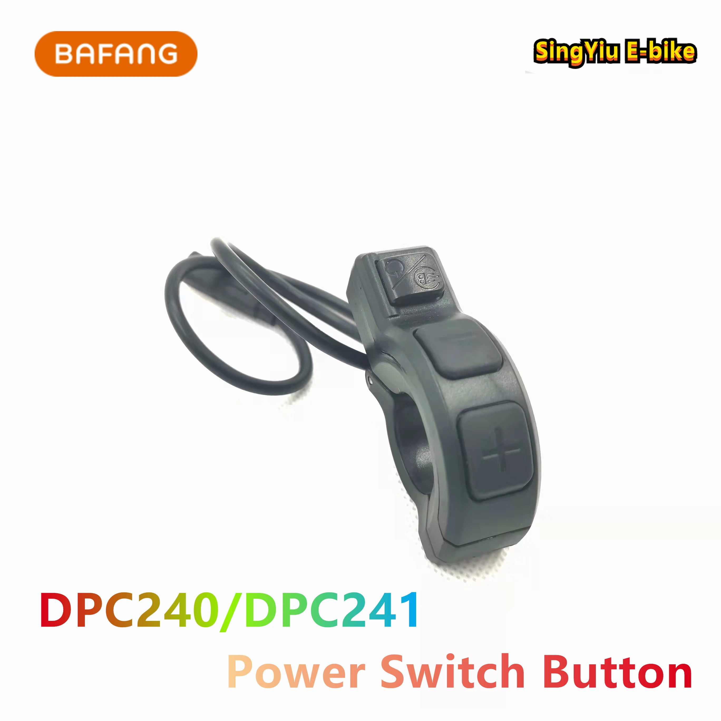 SINGYIU E-BIKE BaFang Display DPC240 bracket Button Switch DP C240/241 Power Button Switch Display Accessories