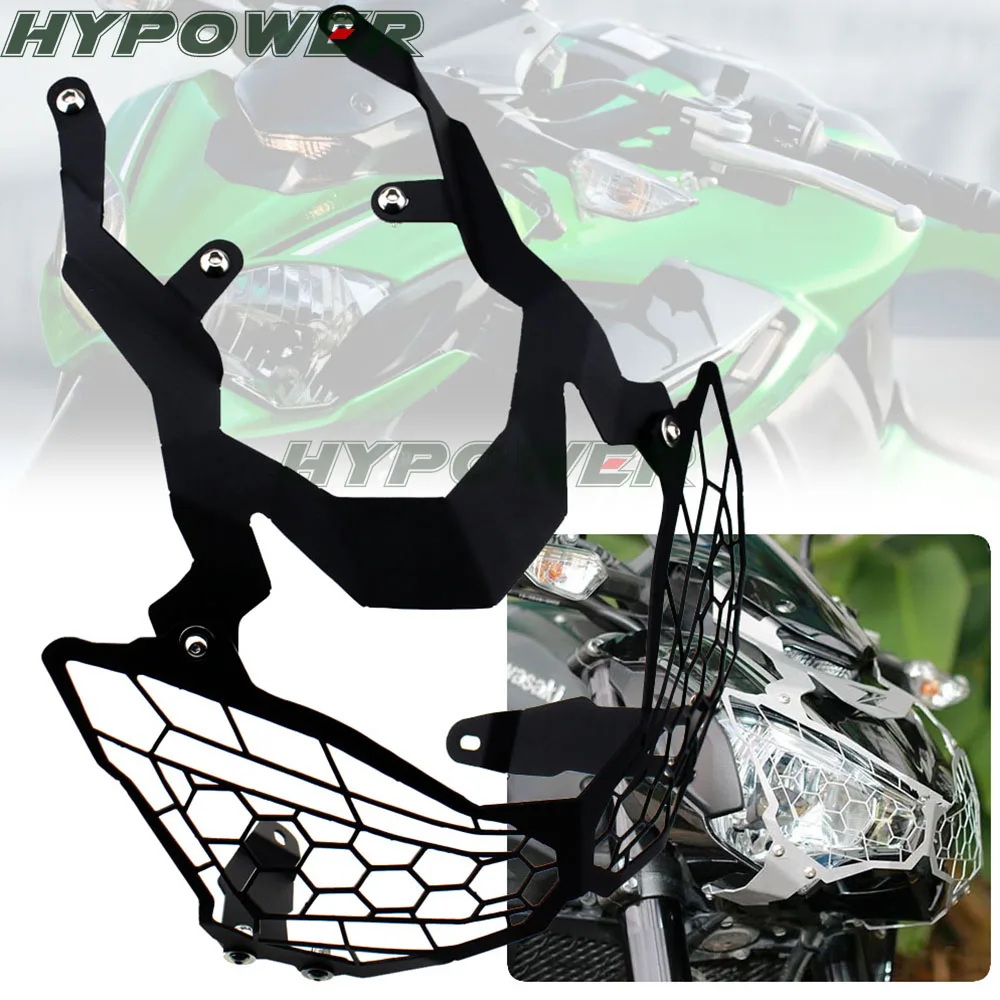 

Headlight Head Lamp Light Grille Guard Cover Protector For Kawasaki Z900 2017 2018 2019 Motorcycle Accessories