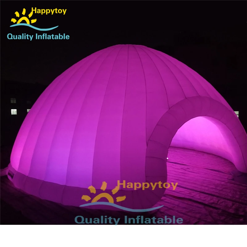 Factory Price Customized Facet White Commercial Wedding Event Yard Lawn Backyard Patio Marquee Dome Tent Inflatable Tent