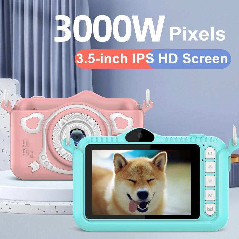 

3.5 Inch High-Definition Dual-Camera Children's Digital Camera 3000W Mini SLR Cantake Pictures And Interest Boys And Girls Gifts