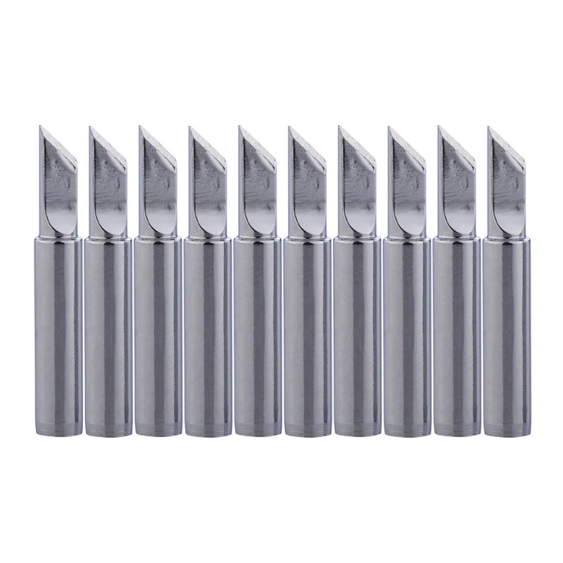 10pcs/lot Lead-Free Welding Solder Soldering Iron Tips 900M-T- K For 936 Soldering Station