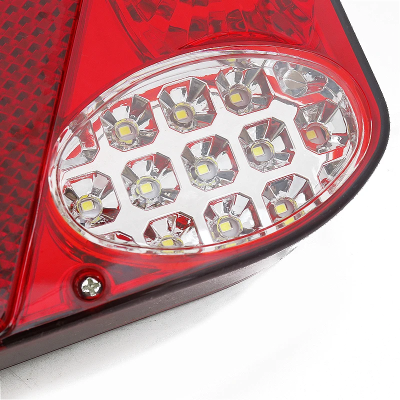 12V LED Car Truck Tail Light Taillight Rear Brake Light Signal Lamps Indicator for Van Lorry Trailer