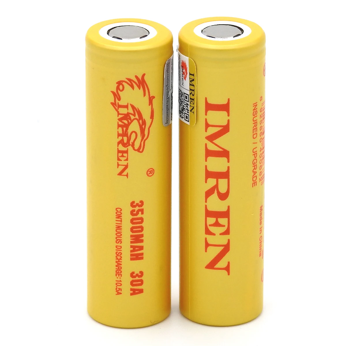 100% oryginalny IMREN Li-ion 30A 3.7V 3500mAh 30A rozładowywanie akumulatorów do 18650 baterii/UAV