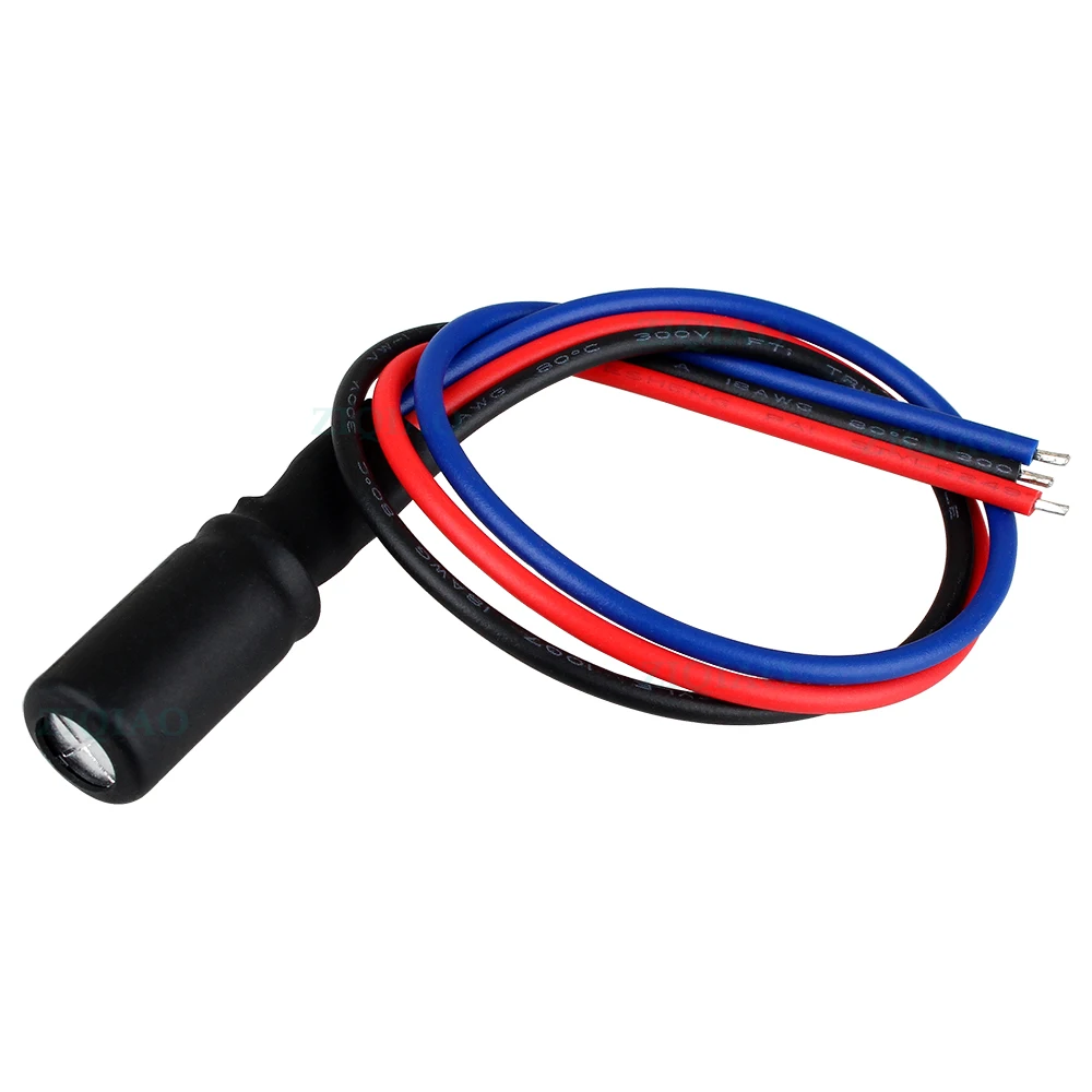 ZIQIAO Car Camera Capacitor Filter Connector DC 12V Power Relay Rectifier for Rear View Backup Camera Accessories