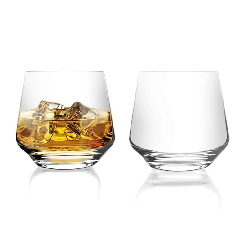 2PCS Premium Fashion Whiskey Glasses, Large-capacity Scotch Whisky, Bourbon, Cocktails, Set of 2