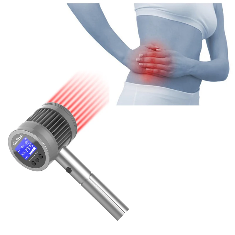 

Powerful Pain Relief Laser - Treats Deep Tissue Inflammation, Stiffness, Swelling, Accelerates Wound Healing, No Side Effects