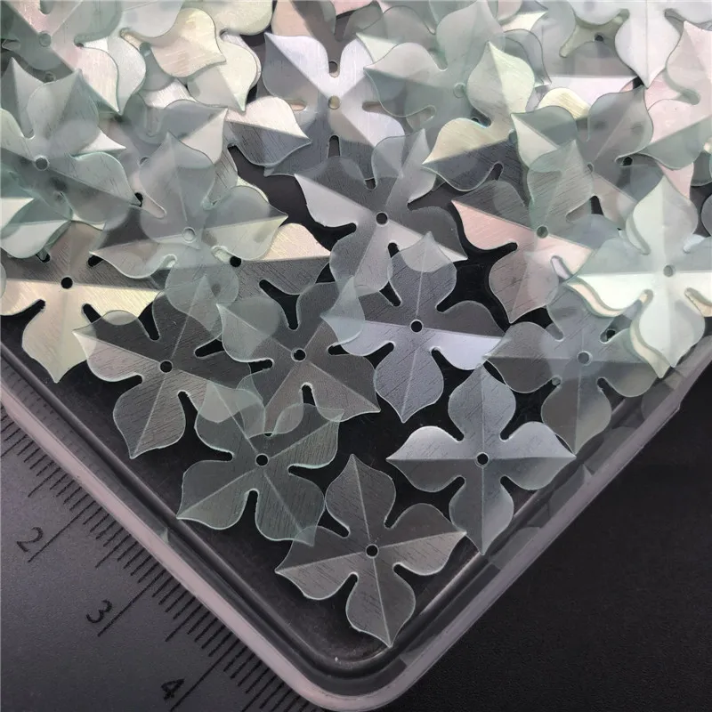 30g 10mm 20mm Windmill Tetrafolium Dull Loose Sequins Paillettes For Sewing ,Shoes,Hat,Kids DIY,Crafts Accessories Wholesale