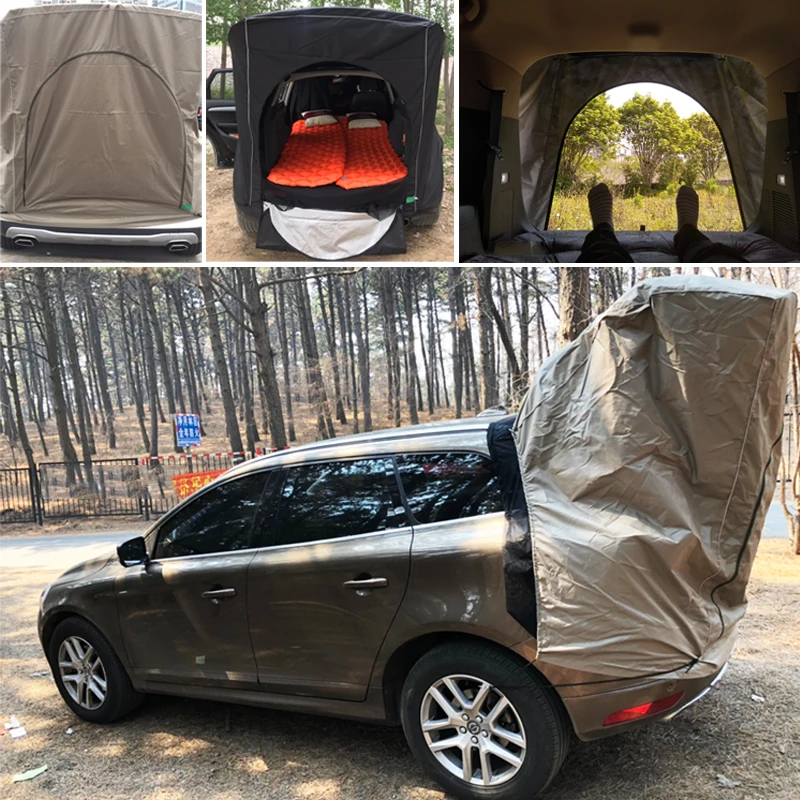 Car Rear Roof Outdoor Equipment Camping Tent Canopy Tail Picnic Awning For Skoda Octavia Combi Kodiak Yeti