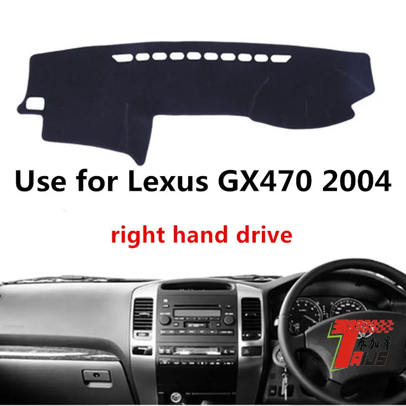 

TAIJS Factory Anti Dust Polyester Fibre Car Dashboard Cover For Lexus GX470 2004 Right hand drive