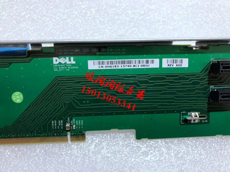 

For DELL PE2950 expansion slot expansion card riser card PCI-E 0H6183 H6183