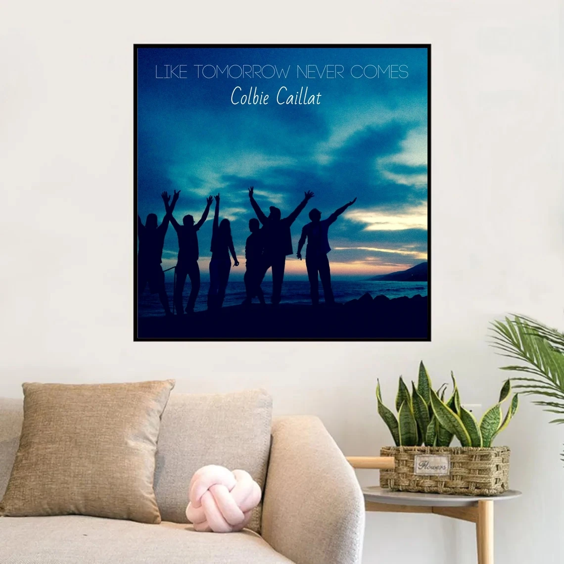Colbie Caillat Like Tomorrow Never Come Music Album Poster Prints Art Canvas Painting Wall Living Room Home Decor (No Frame)