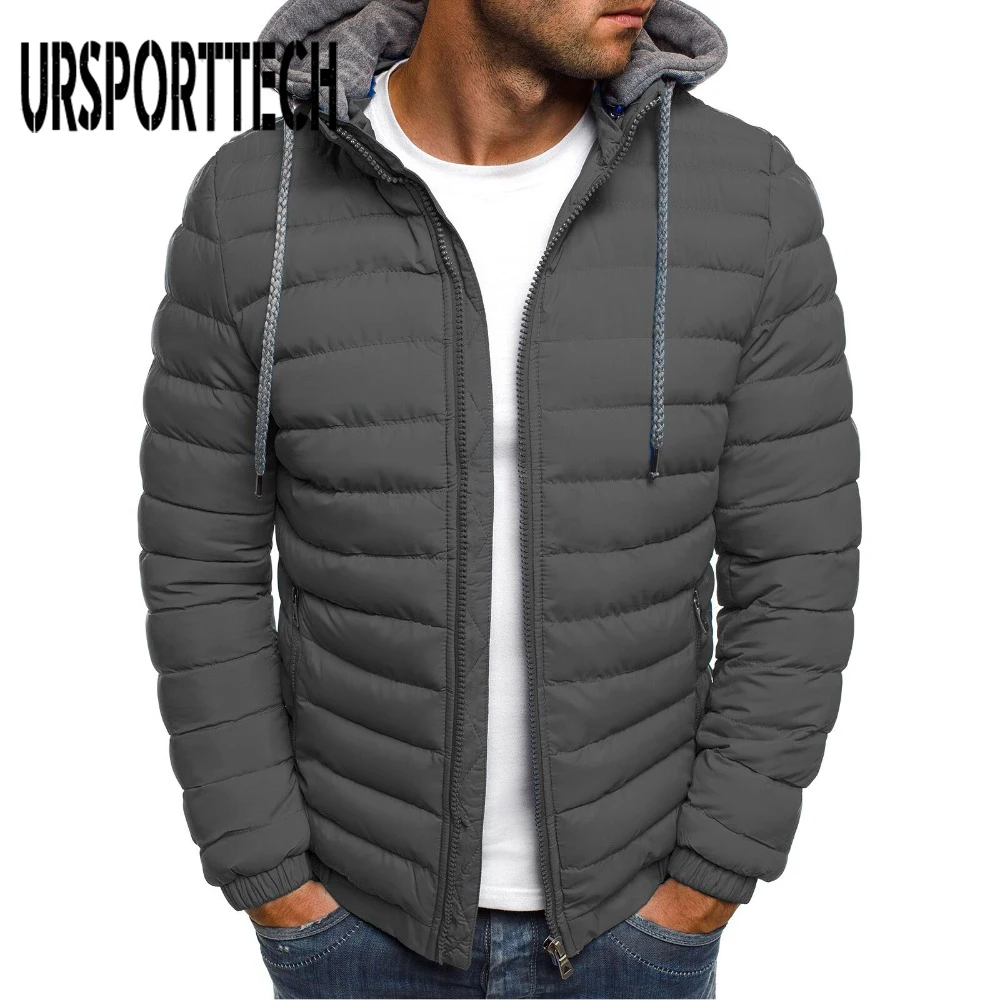 High Quality Winter Jacket Men Hooded Coat Causal Zipper Men's Jackets Parka Warm Clothes Men Streetwear Clothing For Men Coats