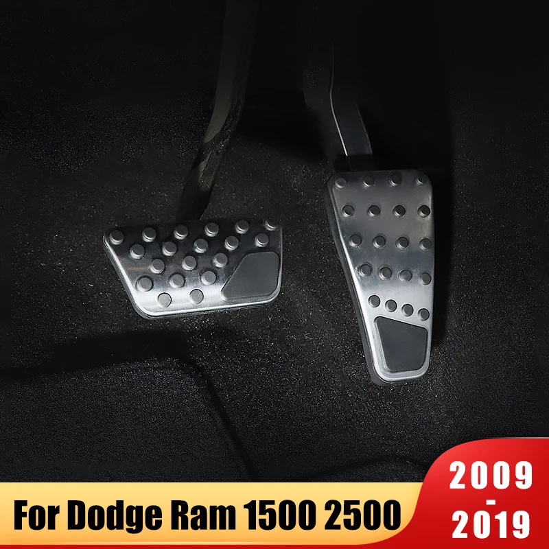 

Car Foot Pedal Fuel Accelerator Brake Pedal Cover Anti-slip mat For Dodge Ram 2011 ~ 2019 1500 2500 3500 4500 5500 Accessories