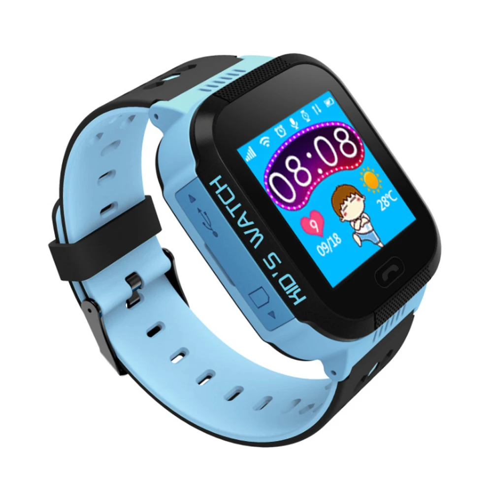 2024 Kids Smart Watch Waterproof SOS Antil-Lost Phone Watch SIM Card Location Tracker Child Smartwatch LBS Gift For IOS Android