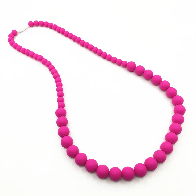 Fashion 100% Food Grade Silicone Necklace Teething