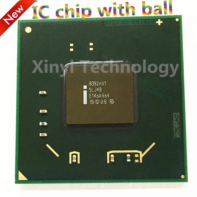 

100% test very good product BD82H61 SLJ4B bga chip reball with balls IC chips