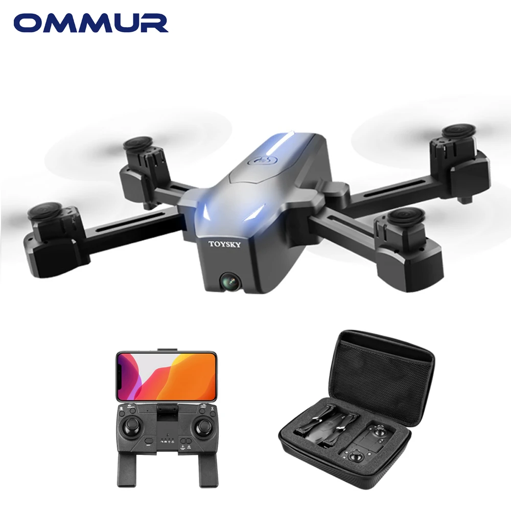 OMMUR S176 Drone 2020 new long Fly time 5GHz WIFI HD Wide angle 4K camera Intelligent Control AI photo GPS positioning toy gift