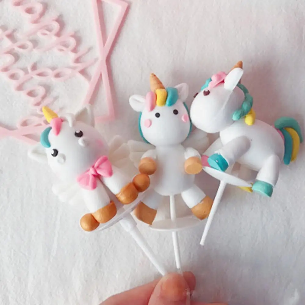 

Unicorn Cake Topper Unicorn Brithday Party Supplies Unicorn Brithday Cake Decor 1st Girl Birthday Party Unicornion