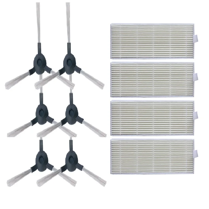 Kit de remplacement pour aspirateur Robot, brosse latérale, filtres Hepa pour AMIBOT Spirit Ice Laser