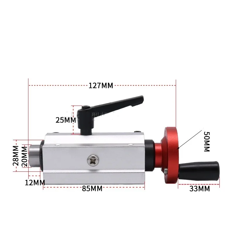 No Power Spindle Assembly Small Lathe Accessories Trimming  B12 Drill Chuck Set DIY Woodworking Cutting