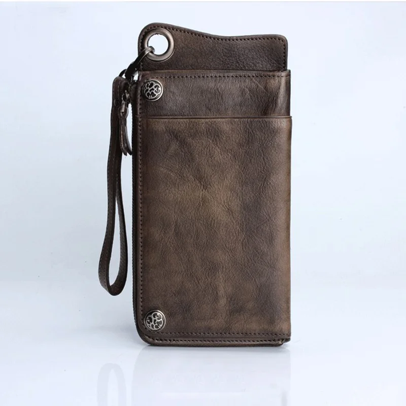 Vintage Women Leather Wallet Short Slim Male Purses Money Credit Card Holders Men Wallet