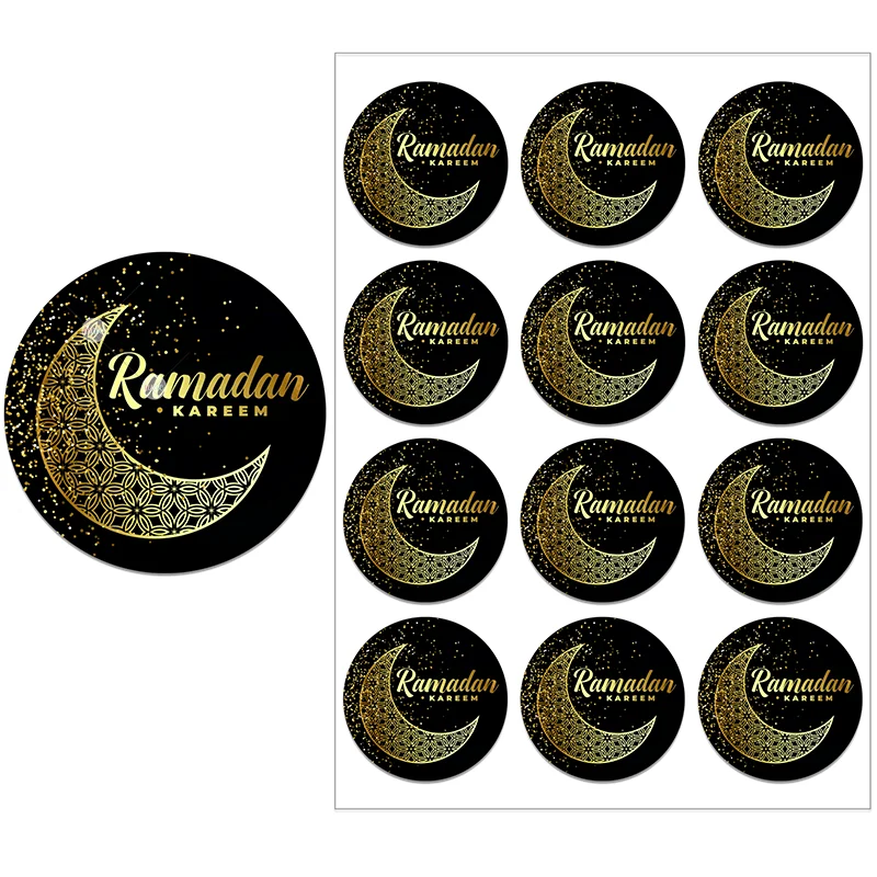 Ramadan Kareem Mubarak Decoratieve Stickers Gezegend Ramadan Eid Mubarak Moslim Religie Festival Vakantie Groet Decor