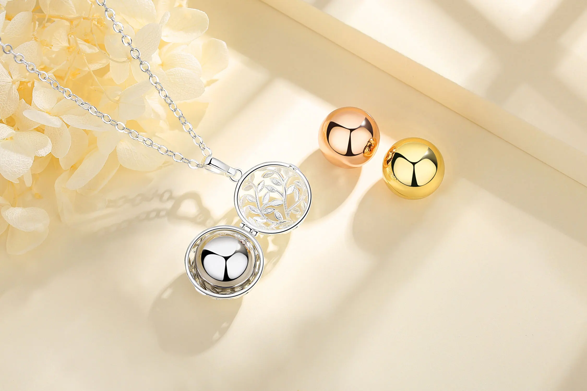 Eudora Urn Ball Different Colors to Choose Urn Ball 18mm Fit Locket Pendant Pregnant Jewelry