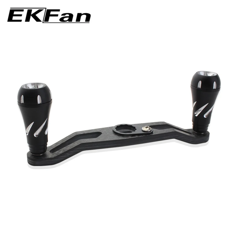 EKFan Fishing Handle length 105mm 7*4mm hole for Bait Casting & Water-drop Drum-wheel Fishing Reel parts