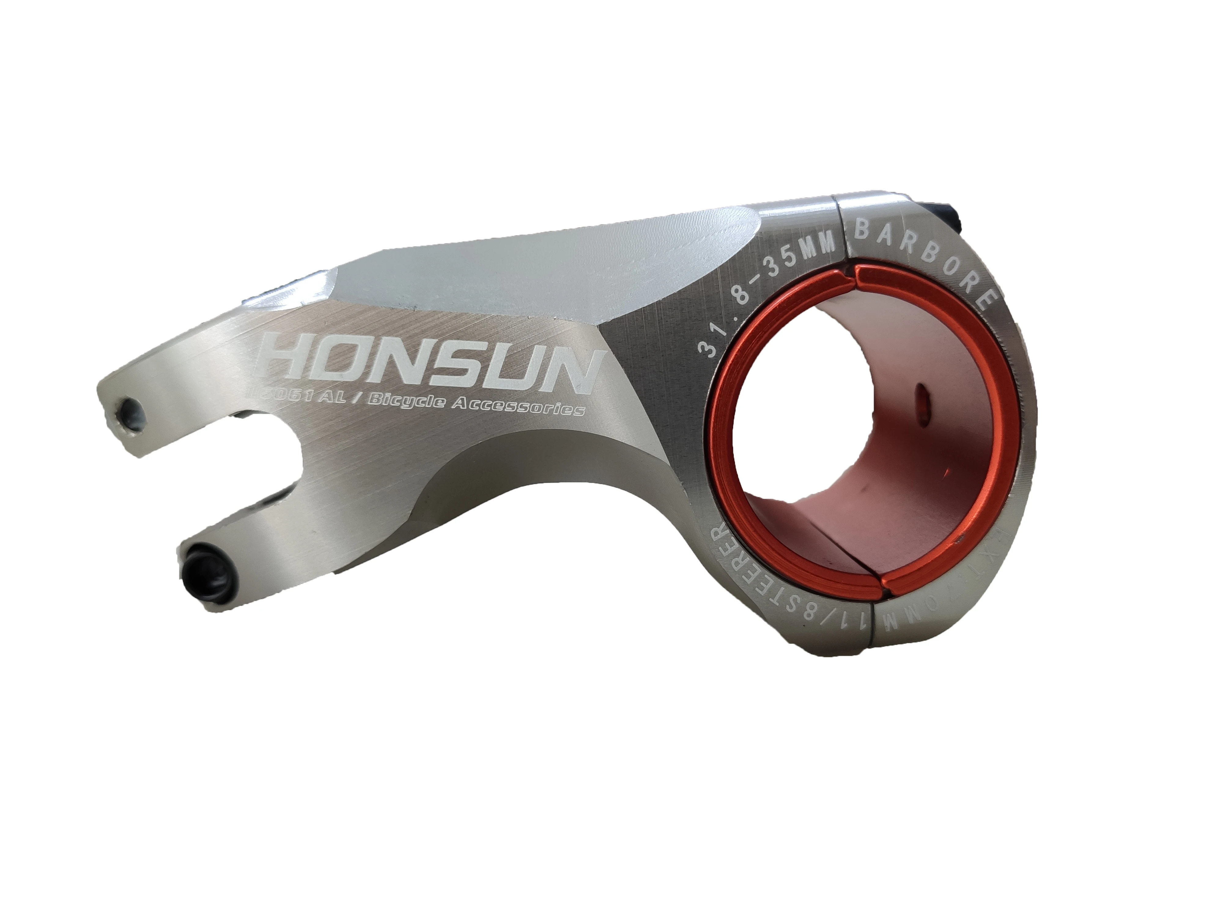 HONSUN Mountain bike 50/70mm High-Strength Lightweight handlebar riser 35mm /31.8mm Stem for XC AM MTB Mountain Bicycle part