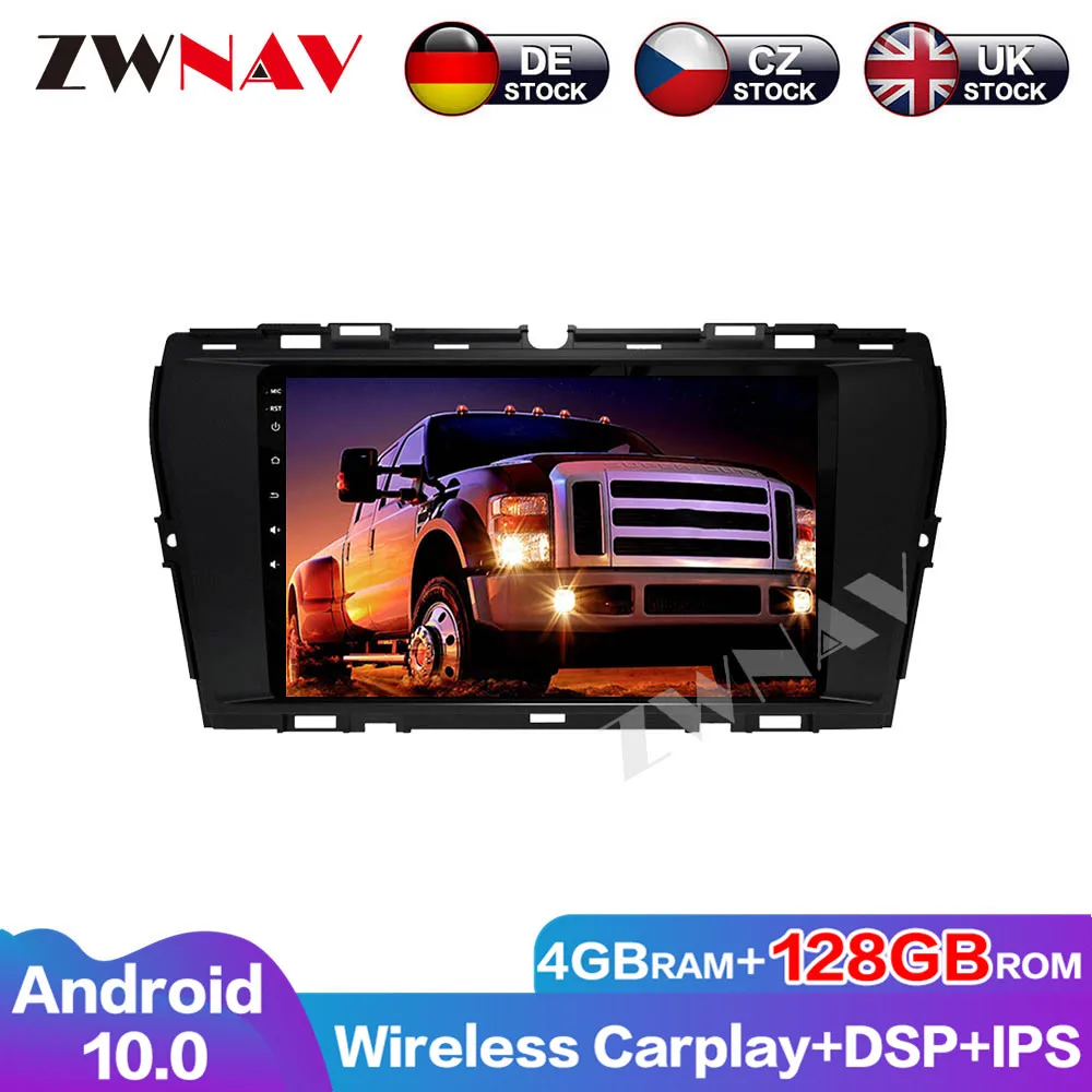 Auto Radio Screen 128G Android 10 DSP Audio Navigation GPS For SsangYong Korando 2019-2020 Multimedia Head Unit Car DVD Player