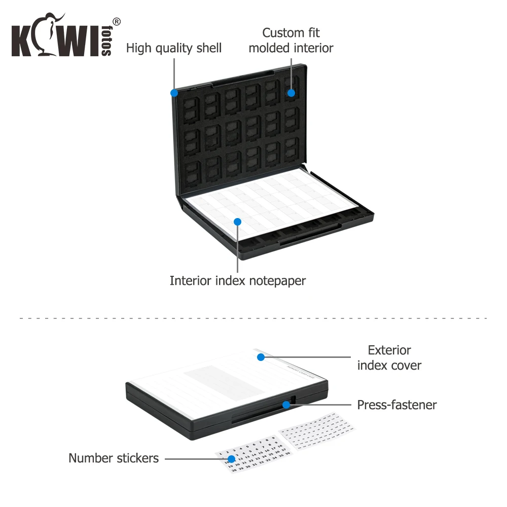 108 Khe Cắm Thẻ Nhớ Ốp Lưng Giá Đỡ Sắp Xếp Lưu Trữ Cho SD SDHC SDXC TF MSD MicroSD MicroSDHC MicroSDXC Dành Cho Máy Ảnh DSLR máy Ảnh Mirrorless