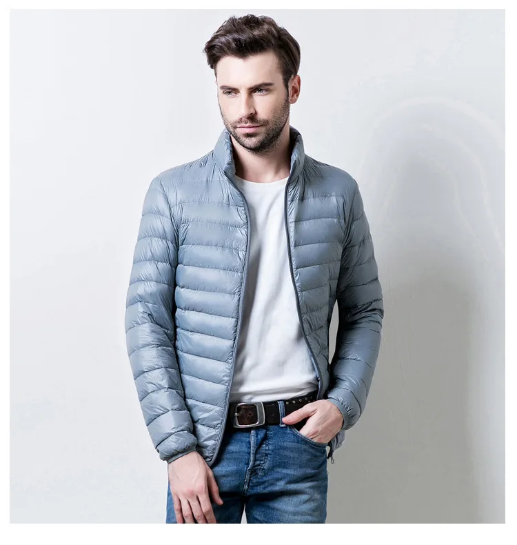 Mrmt 2024 Marke Herren jacken neuer leichter Daunen jacken mantel für Herren kragen Winter jacke Oberbekleidung