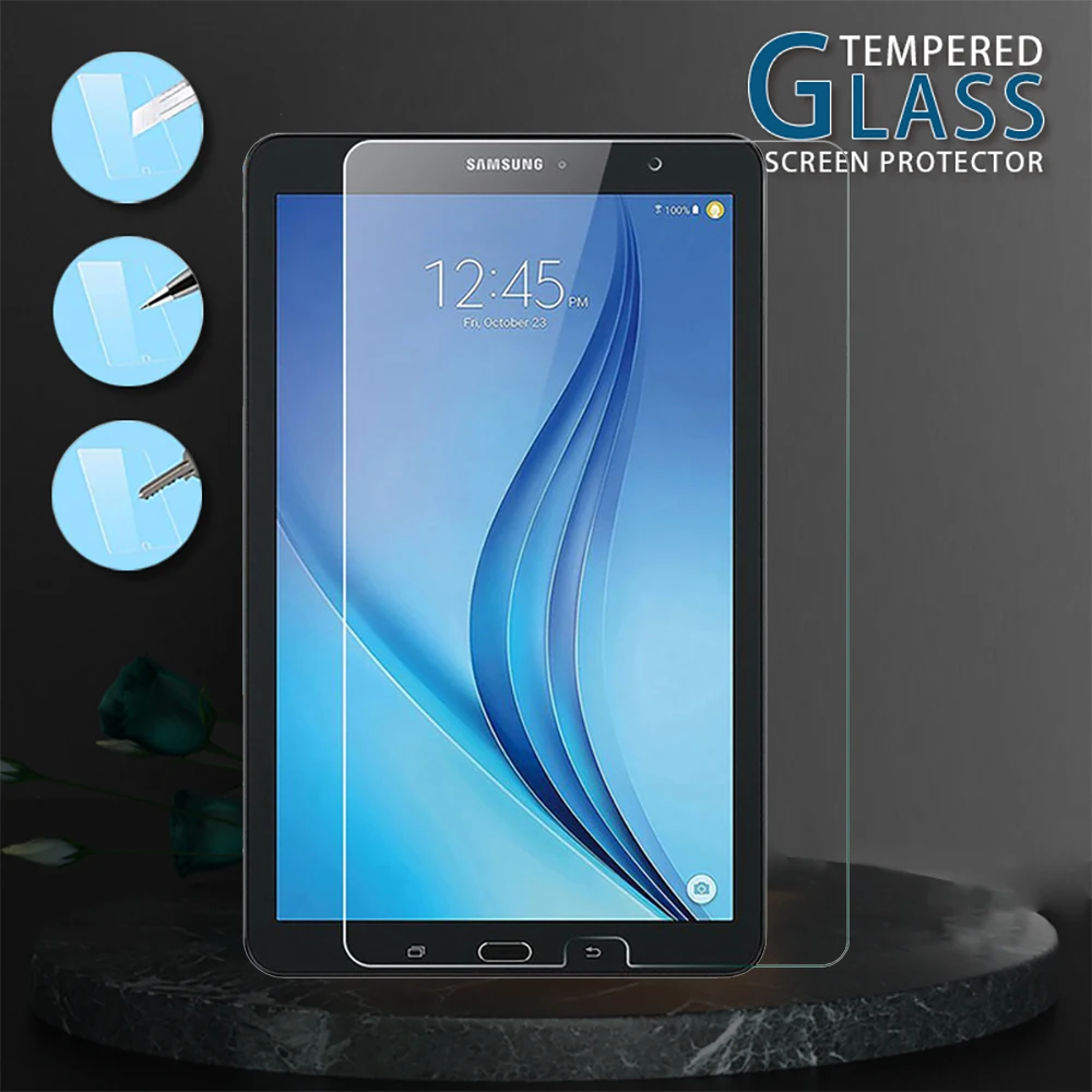 Tempered glass film for Samsung Galaxy, Tab E 9.6 T560 T561 Scratch resistant Protective glass