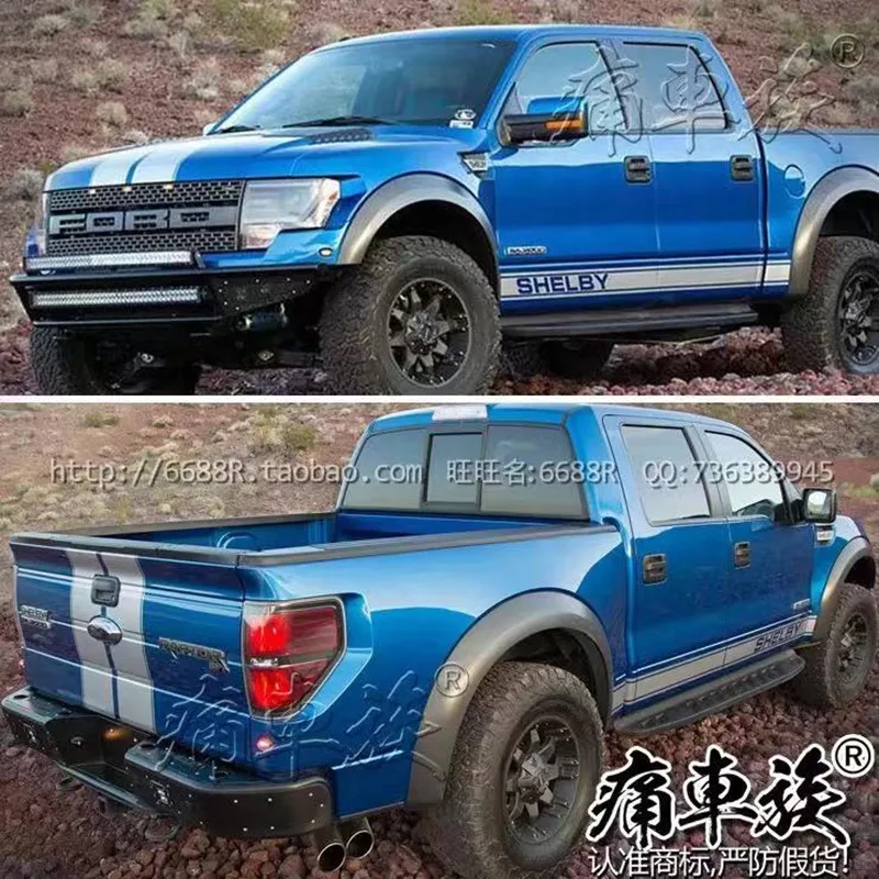 Car stickers Ford Raptor F150 Ranger decals body appearance decoration modified stickers Ranger car film