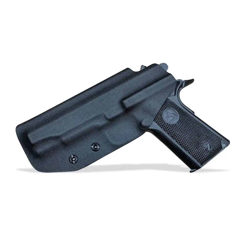 KYDEX IWB Gun Holster Colt Commander 1911 .45 9mm 4.25 / 4.5 Inch PT1911 Pistol Case Waistband Inside Carry Concealed Holster