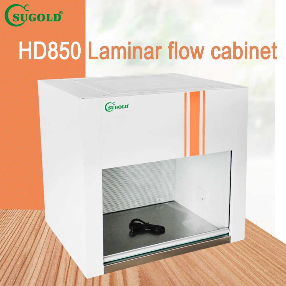 HD-850 horizontal air supply flow clean bench mini laminar flow cabinet