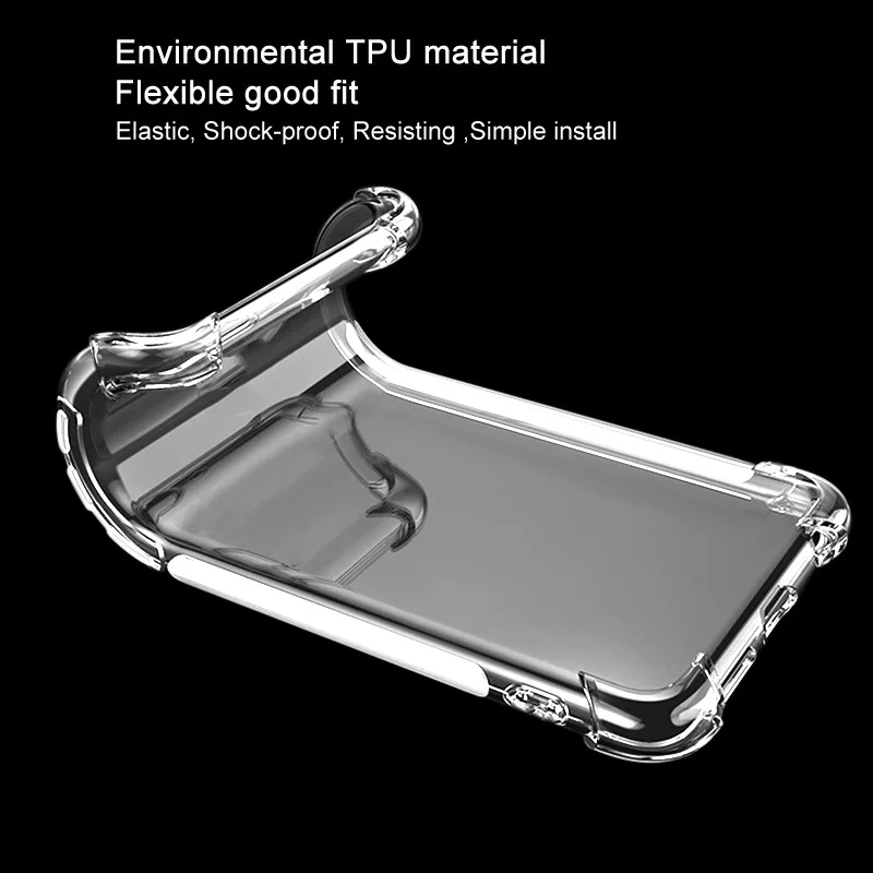 For Motorola Edge+ Edge Plus Case Airbags Buffer Case For Motorola Edge Moto Edge Case Clear Soft TPU Shockproof Back Cover