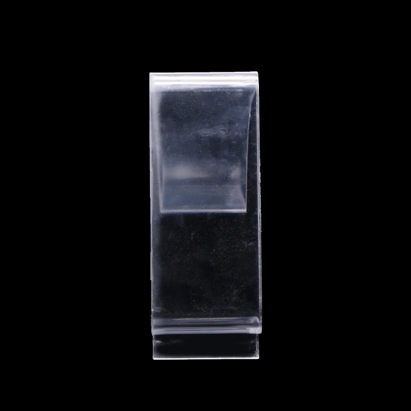 55KF Clear L- shape Acrylic Shoes Ract Holder Retail Shop Display Plastic Stand Shelf