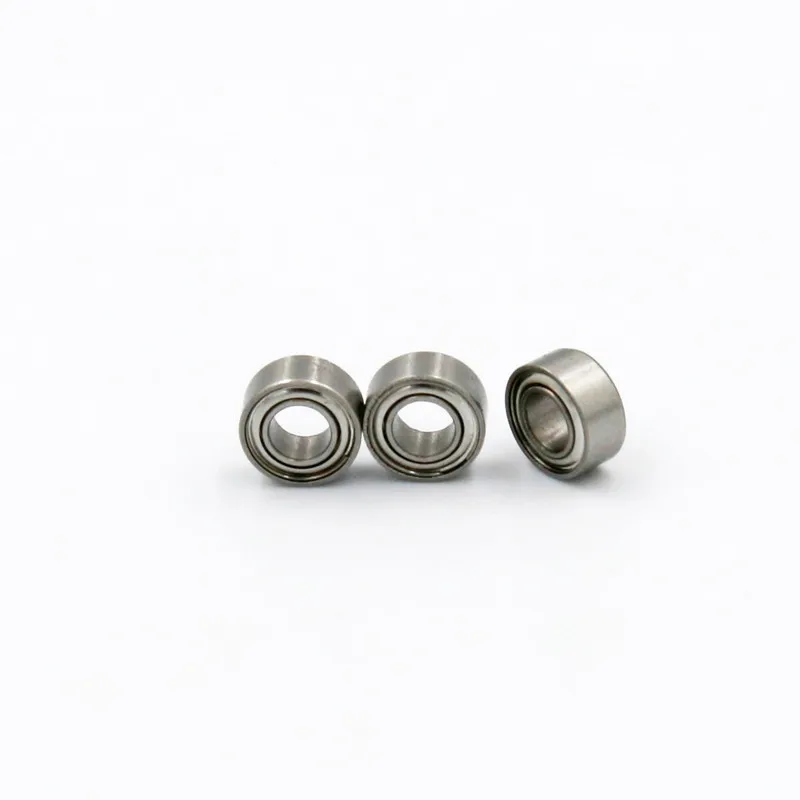 50/100/500pcs SR144ZZ 3.175*6.35*2.78mm Stainless Steel Deep Groove Ball Bearings 3.175x6.35x2.78mm inch bearing