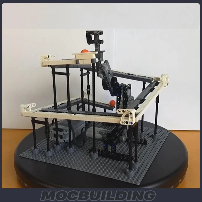 MOC Building Block GBC Technology Bricks Universal Sports Motor Puzzle Toy DIY Assembly Model Set Xmas Gift