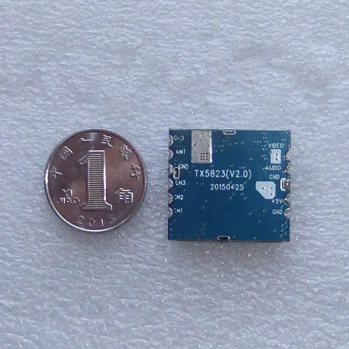 Conjunto de módulo de transmissão de imagem sem fio tx5823 rx5808, 5.8g, 200mw, fpv, fotografia aérea, transceptor