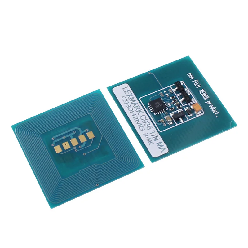 Chip de tóner Compatible C930H2KG C930H2CG C930H2MG C930H2YG para Chip de cartucho de impresora láser Lexmark C930 935 38K 24K