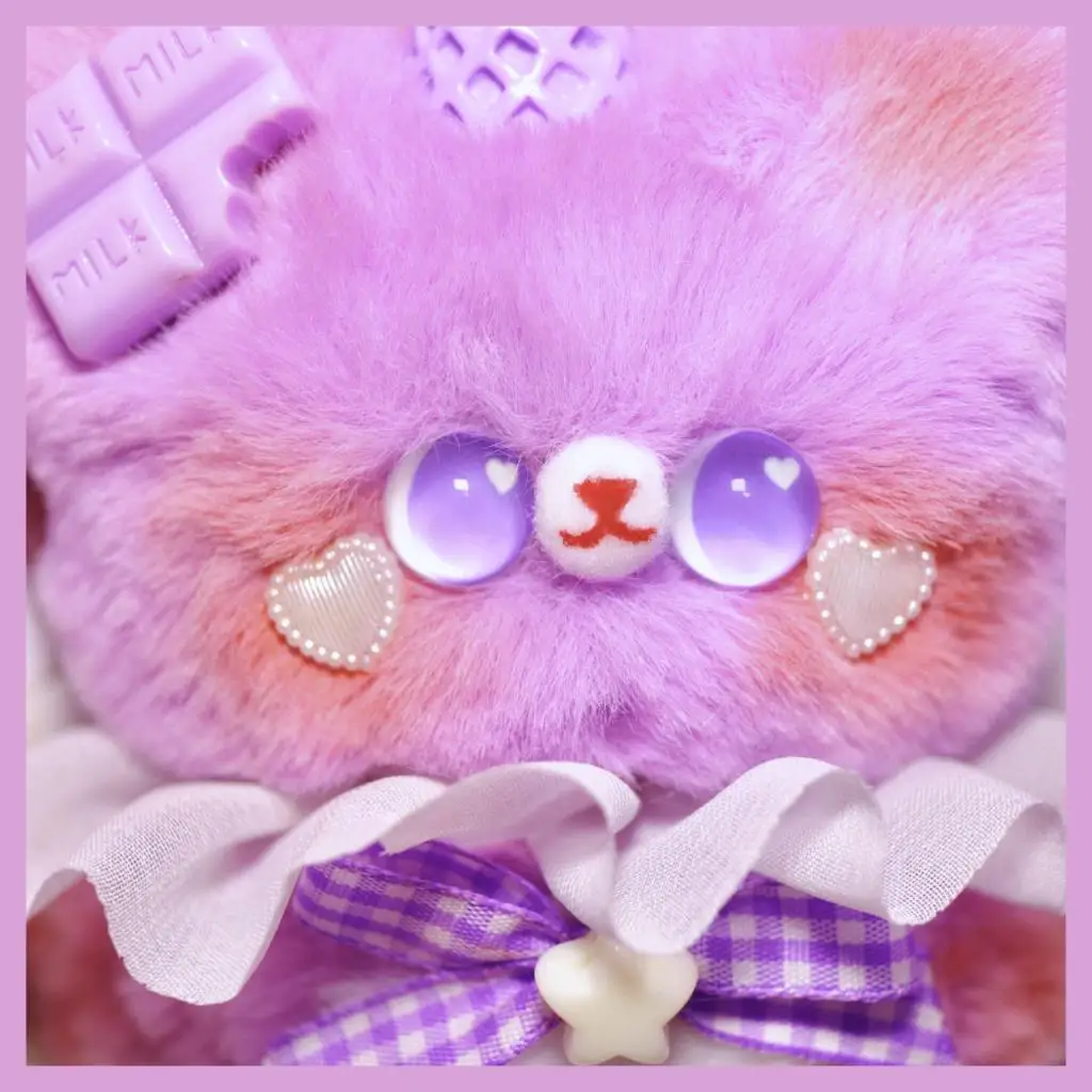 [Orso bambola fatta a mano originale peluche orsetto cartone animato bambola di cotone regalo cuore Girly