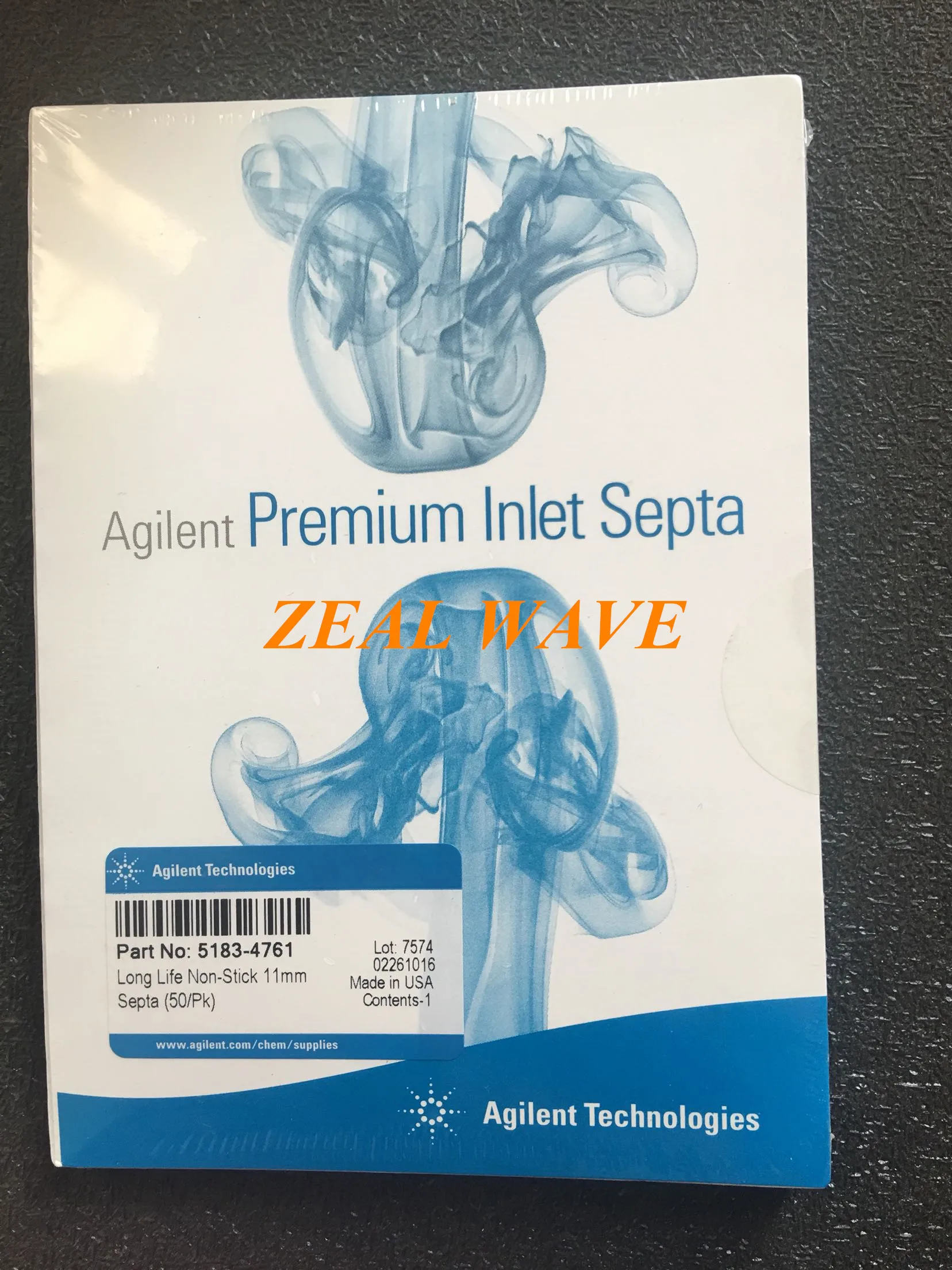 For Agilent Long Life Sampling Septum 5183-4761 11mm * 3 50 Pcs  Box