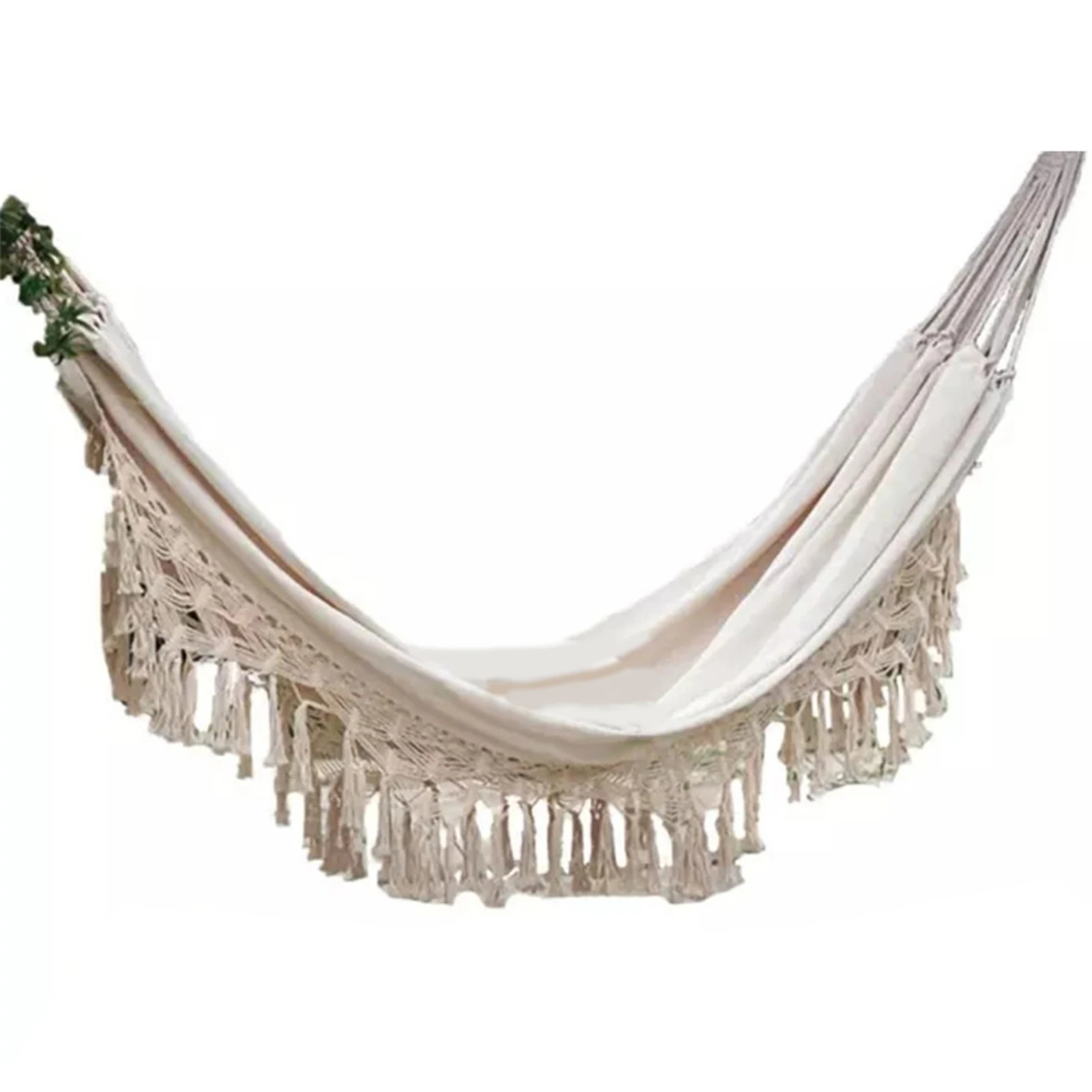Luxo dupla rede balanço cadeira nova grande 2 pessoa boho 2x1.5m macrame brasileiro franjas interior pendurado balanço presente para o pai