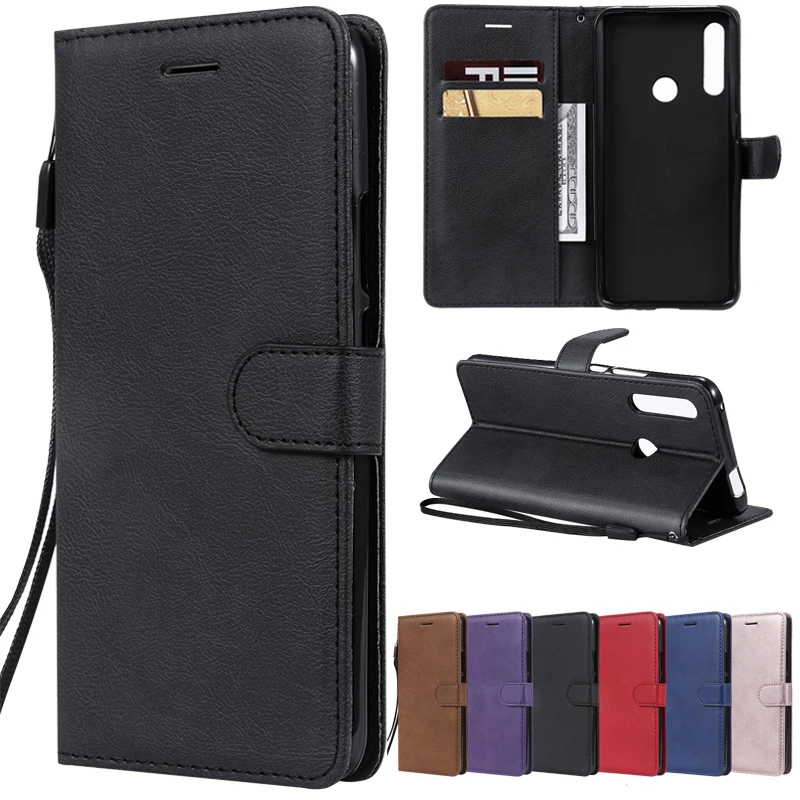 PU Leather Flip Wallet Case For Huawei P40 P30 P20 Pro P10 P9 P8 Lite 2017 P Smart 2019 Y5 Y6 Y7 Y9 Prime 2019 Y9 2018 Cover