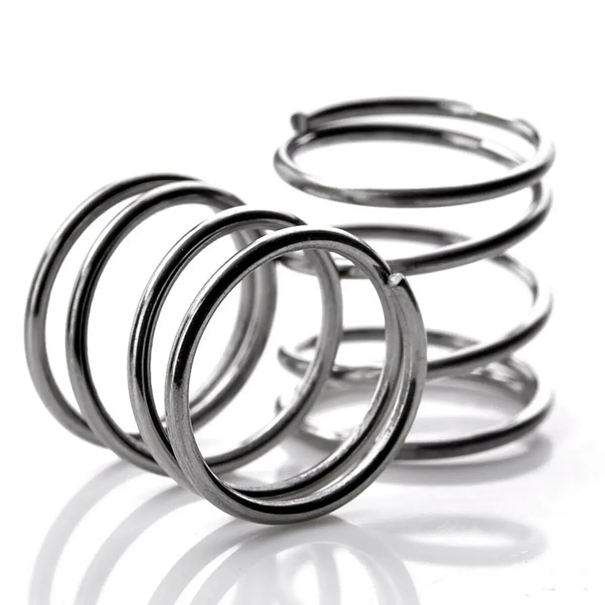 Dây Đường Kính 1.5Mm Thép Không Gỉ 304 Nén Lò Xo Cylidrical Cuộn Dây Nén Lò Xo Chữ Y Áp Lực Lò Xo Dài 10-200Mm